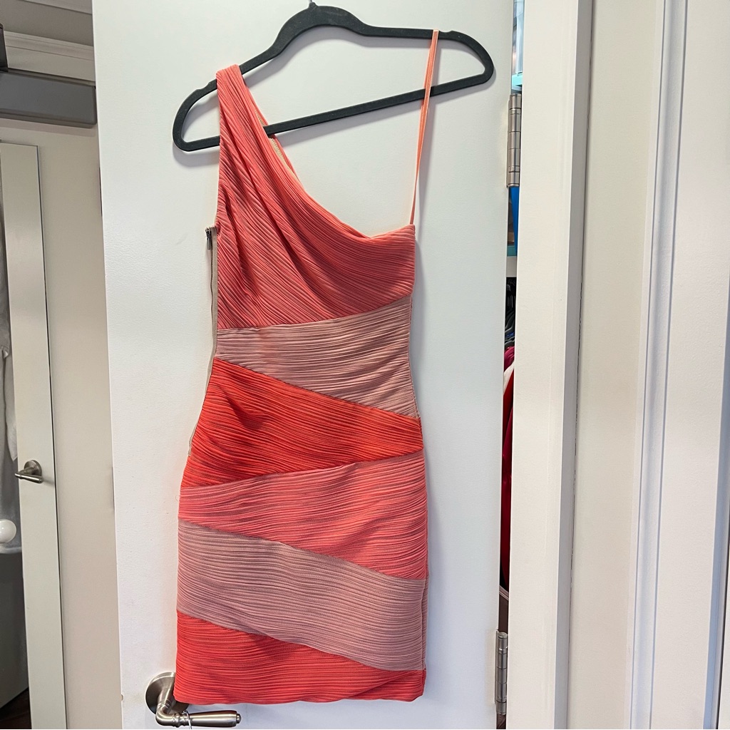 Bcbg Pink Mini Dress